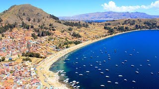 Copacabana Bolivia una ciudad de paso en el Titicaca [upl. by Nalani]