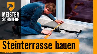 Steinterrasse bauen  HORNBACH Meisterschmiede [upl. by Pederson]