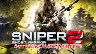 Sniper Ghost Warrior 2  Gameplay ON GT220 HD [upl. by Arlyn983]