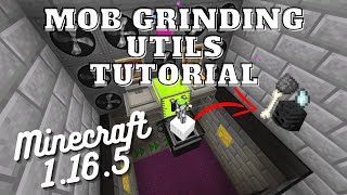 EVERYTHING About Mob Grinding Utils  Tutorial  Minecraft 1165 [upl. by Esilana990]