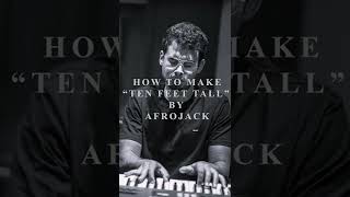 How to make quotTEN FEET TALLquot by AFROJACK [upl. by Aihppa]