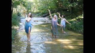 💃Isadora Duncan DANCE NATURE Choreography WATER STUDY Dancer Dir Rebecca Bachar IDMA Cedar Woods [upl. by Knipe]