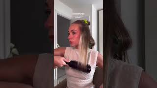 If you struggle to do a bouncy blow dry use large rollers instead hairtips hairstyles blowout [upl. by Keli]