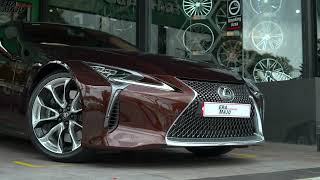 Lexus LC500  Bridgestone Potenza S001 [upl. by Sorgalim]