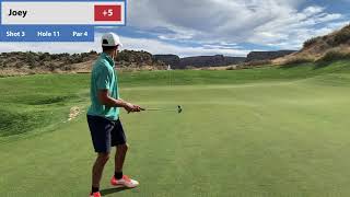 Redlands Mesa Golf Course Playthrough in Grand Junction Colorado [upl. by Alenoel776]