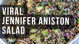 Viral Jennifer Aniston Salad Recipe [upl. by Nowahs]