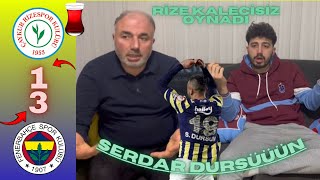 FENER RİZEYİ İÇTİ   Rizespor 13 Fenerbahçe [upl. by Muncey]