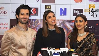 Aditya Seal And Krystle DSouzaAnushka Ranjan At Beti Fashion Show 2020 [upl. by Ahtanoj]