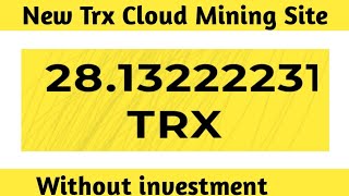 quotEarn Daily TRX Without Investment  Fast amp Easy with Garelisnet Appquot Cloud mining 2023 [upl. by Chaker]