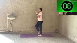 Standing ABS Workout Challenge By Gatello gatelloworkout gatelloexercise gatelloabsexercise [upl. by Bor]