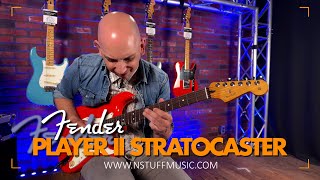 The AllNew Fender Player II Stratocaster Rosewood Fretboard [upl. by Uyekawa500]