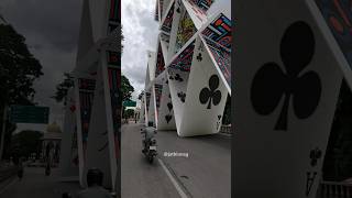 CGI Playing cards pyramid musuru [upl. by Dwan]