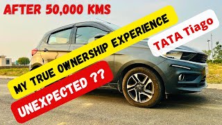 TATA Tiago True Ownership Experience After 50000 kms and After 3 Years  Vaahan Mantra [upl. by Skoorb9]