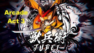 BLAZBLUE CENTRAL FICTION  JUBEI ARCADE MODE ACT 3 [upl. by Stafani]