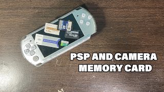 Which memory card is better for your psp or camera [upl. by Northington]