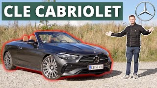 Den PERFEKTE bil til strandvejen Mercedes CLE 450 Cabriolet TEST [upl. by Parrie]