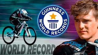 272kmh 169mph on a Bicycle  New Guinness World Record 🚀  Elias Schwärzler [upl. by Dane]