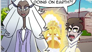 Sera And Adam Go To Church Hazbin Hotel Comic Dub [upl. by Ayekehs348]