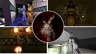 FNAF DOOM  ALL MODS Made by SkorneDemon [upl. by Pooh]