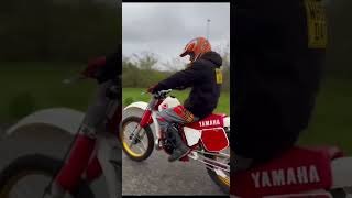 First test ride Yamaha yz490 1984 [upl. by Currier927]