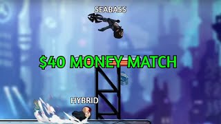 Seabass vs Hybrid 💸 40 Money Match 💸 NA  2024 [upl. by Mukul]