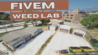 fivem weed lab Interior amp map for Fivem mlo GTA V [upl. by Netsoj]