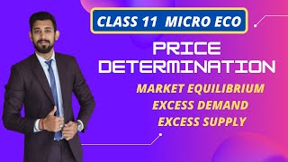 Price determination  Micro economics  Class 11  Part 1 [upl. by Nadruoj]