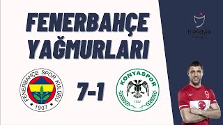 Fenerbahçe Yağmurları  Fenerbahçe 71 Konyaspor [upl. by Maurise]