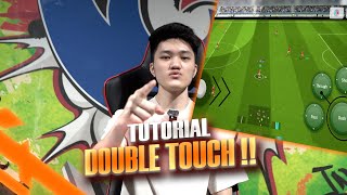 TUTORIAL DOUBLE TOUCH  eFootball Mobile 2024 [upl. by Eloccin956]