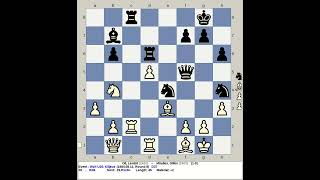 Oll Lembit vs Miralles Gilles  World Chess U20 1984 Kiljava Finland [upl. by Angrist]