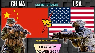 CHINA vs USA  Military Strength compared  Who is the REAL Superpower united STATES versus CHINA [upl. by Herates770]