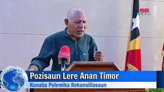 Pozisaun Jeneral Reformadu Lere Anan Timor Konaba Polemika Rekonsiliasaun [upl. by Hadnama]