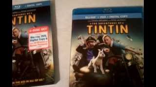 The Adventures of Tintin 2011  Blu Ray Review and Unboxing [upl. by Bunns566]