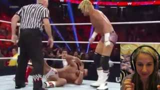 WWE RAW 4813 Dolph Ziggler Cashes in MITB [upl. by Ellimaj]