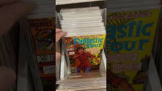 Flipping Through a Bin of Comic Books at The Mother Load Atlanta [upl. by Buckels]