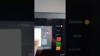 ELGI air compressor Controller Neuron 4 touchscreen [upl. by Aneeuqahs]