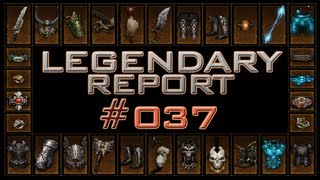 Diablo 3 Legendary Report 37  legendary report [upl. by Penrod213]