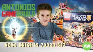 LEGO Nexo Knights 70323 Jestros Volcano Lair  review speed build and play [upl. by Brittney]