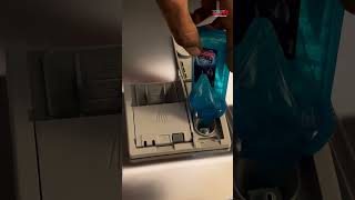 How to Add Rinse Aid to your Bosch Dishwasher bosch boschdishwasher dishwasher trending shorts [upl. by Anagnos]