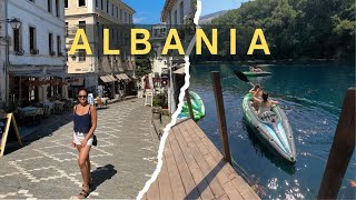 🇦🇱 The Blue Eye amp Gjirokaster Travel Guide [upl. by Ynohtna]