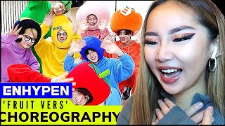 ENHYPEN 엔하이픈 Chamber 5 Dream of Dreams Dance Performance Halloween Fruit ver  REACTION [upl. by Cartwright991]