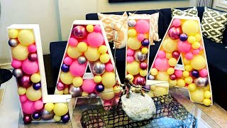 DIY Balloon Mosaic Standee  Tips and Tricks [upl. by Erelia]