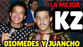 DIOMEDES DIAZ Juancho ROIS los mejores PASES en KZ canción EL PARQUICITO vallenato [upl. by Neneek630]