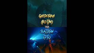 King Ghidorah KOTM vs Slattern PR [upl. by Eberly40]