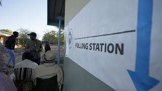 Botswana counts votes after pivotal election [upl. by Julissa]