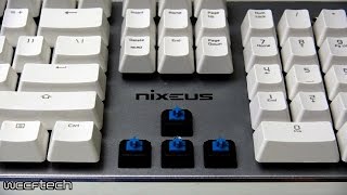 Nixeus Moda Pro Mechanical Keyboard Review [upl. by Marchal]