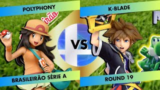 Polyphony Pokémon Trainer vs KBLADE Sora  BRASILEIRÃO SMASH ONLINE 2024 SÉRIE A  SSBU [upl. by Nomit]