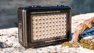 LITRA PRO REVIEW This Dimmable BiColored LED Light Is A Revelation In OnCamera Lights [upl. by Adalard]