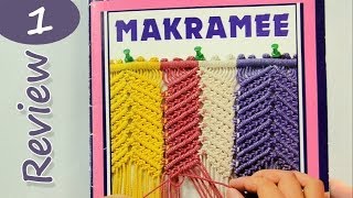 Old German Magazine about Macrame  Review [upl. by Atikehs]