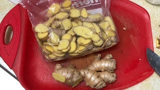 How to Store Fresh Ginger in the Freezer [upl. by Edik]